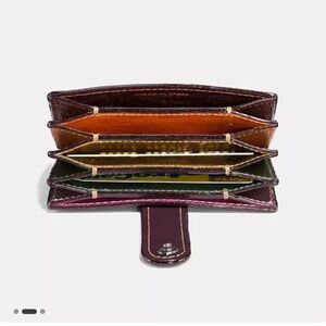 Coach Accordion Card Case